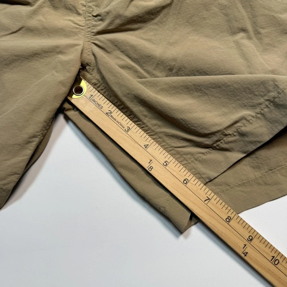 Madewell Shorts Mens XS Beige Elastic Waist Drawstring Chino Casual Travel